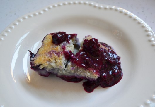 blueberry pudding cake